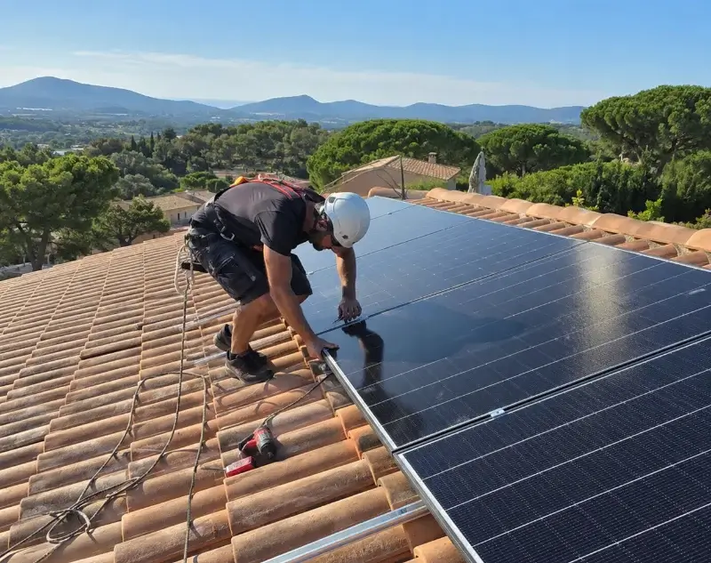 Installateur panneaux solaires Saint-Cyr-sur-le-Rhône — pose photovoltaïque sur toiture